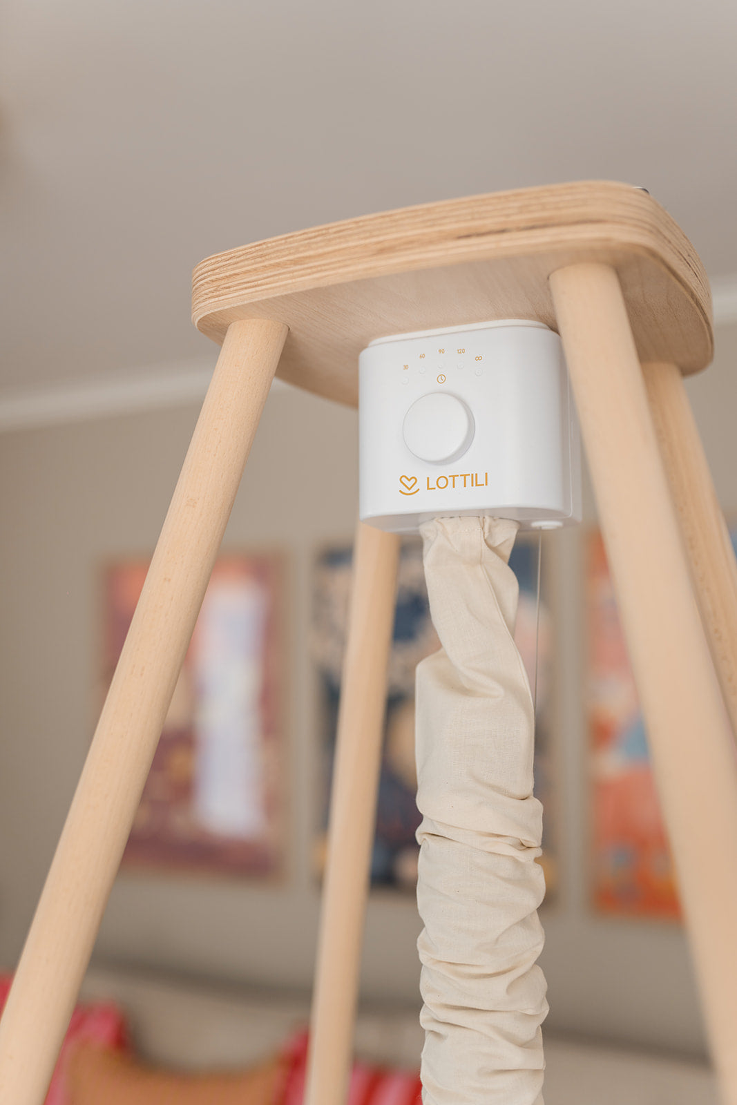 The Baby Hammock with motor and frame for your baby